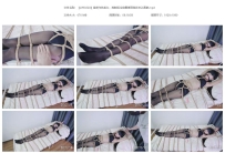 【LYB0224】偷袭午休美女，控制后全身捆绑固定在床上调教