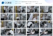 【HUI131】潼潼戴口球也很好看！无内白丝强高，口水流个...